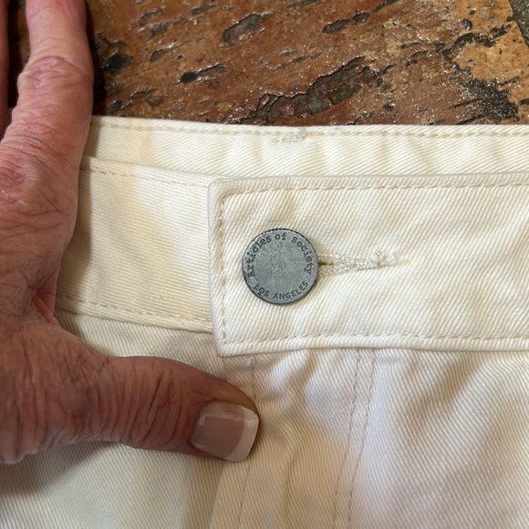 Articles of Society ivory distress Stacy mini skirt sz30 - Picture 8 of 13